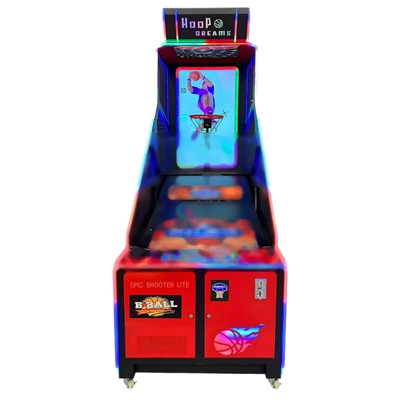 Foldable Street Basketball Arcade Game — additional view of the equipment