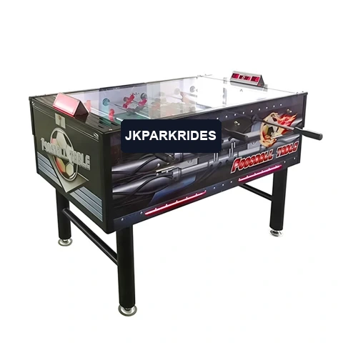 Glass Covered Table Football Machine — overall equipment view