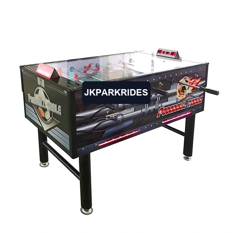 Glass Covered Table Football Machine — overall equipment view