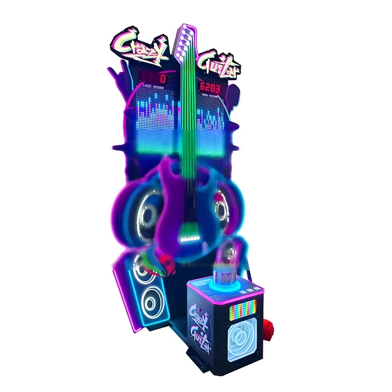 Guitar Hammer Boxing Arcade Machine — additional view of the equipment