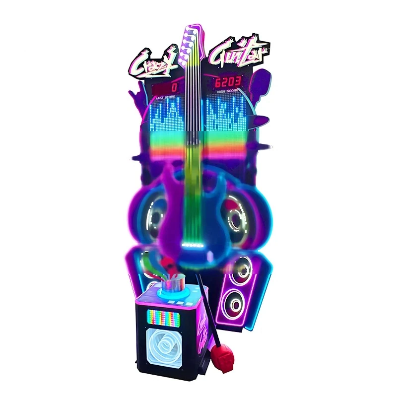 Guitar Hammer Boxing Arcade Machine — additional view of the equipment