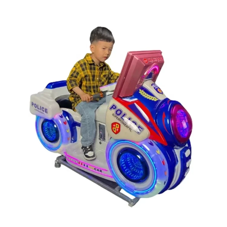 Coin Operated Kids Swing Ride — overall equipment view