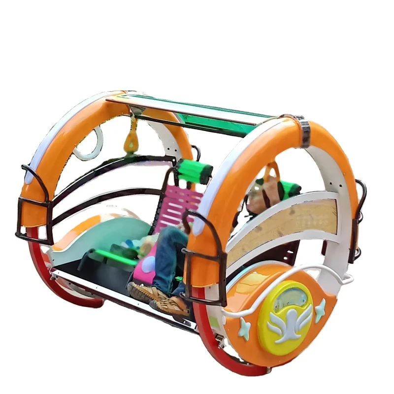 Happy Rolling Car Kiddie Ride — additional view of the equipment