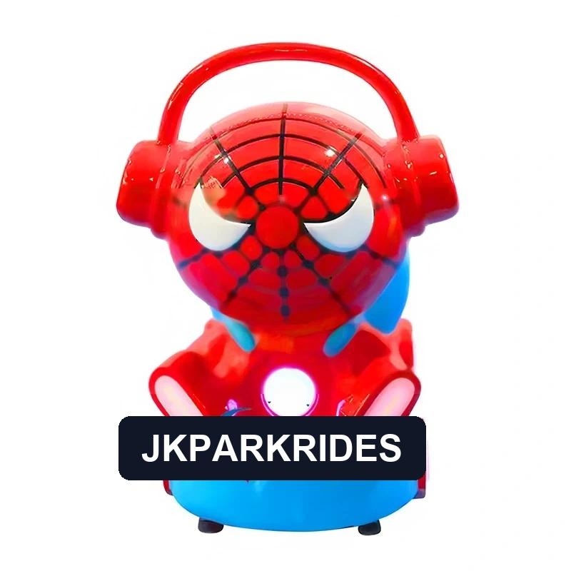Spider Hero Kiddie Ride — additional view of the equipment