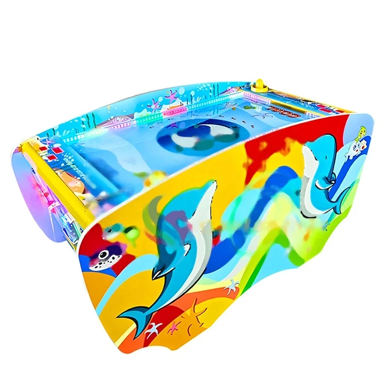 Dolphin Baby Double Air Hockey Table — additional view of the equipment