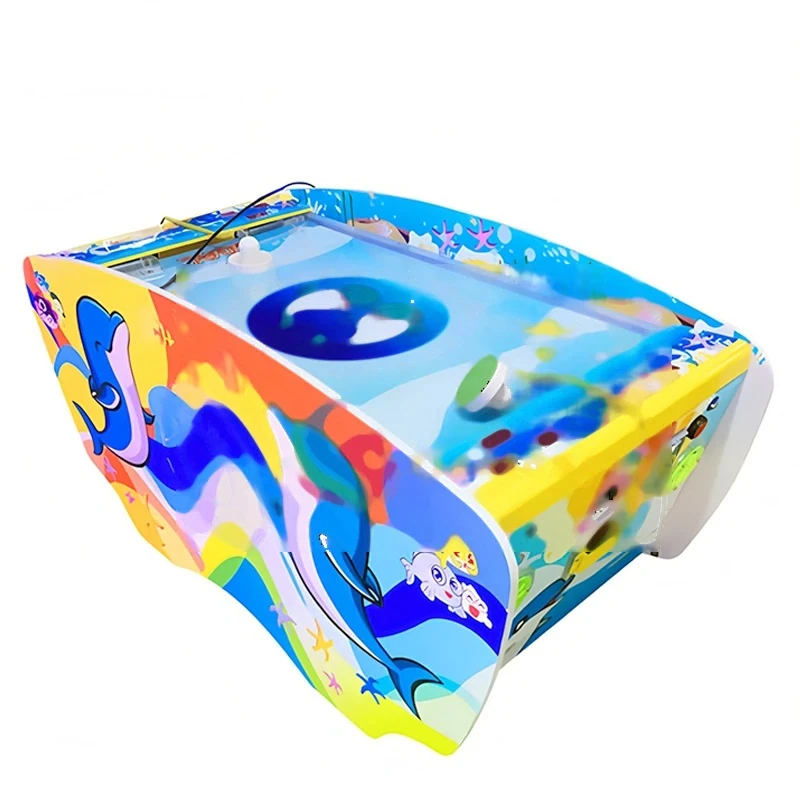 Dolphin Baby Double Air Hockey Table — additional view of the equipment