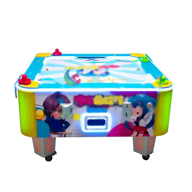 Four-Player Battle Hockey Game — additional view of the equipment