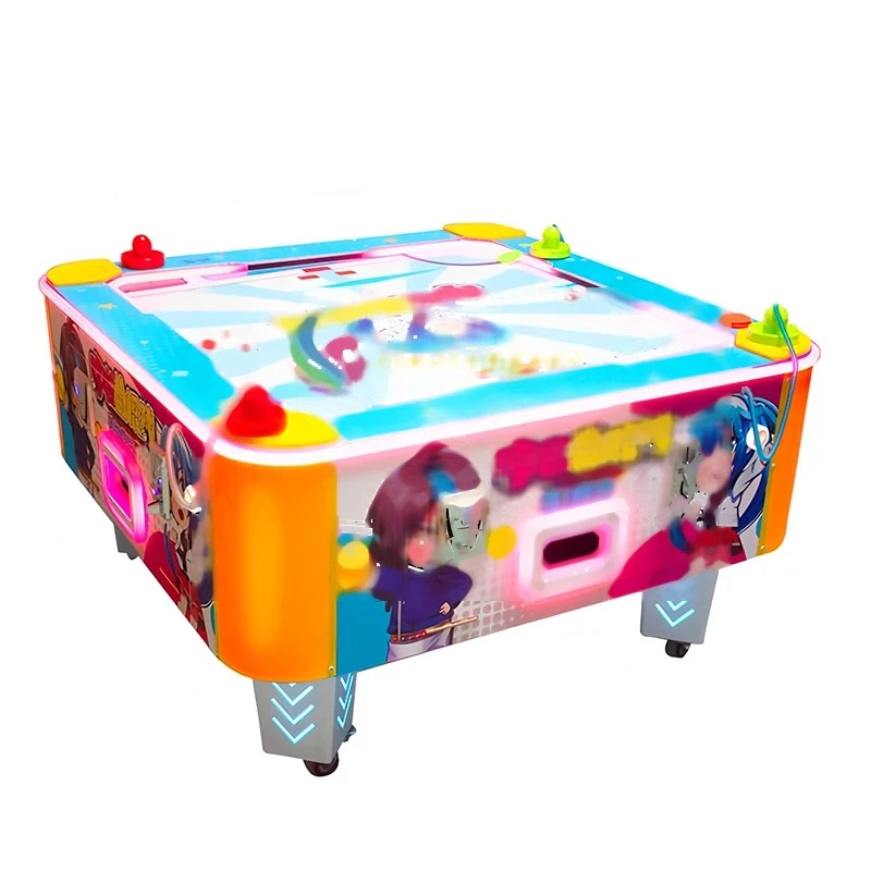 Four-Player Battle Hockey Game — overall equipment view