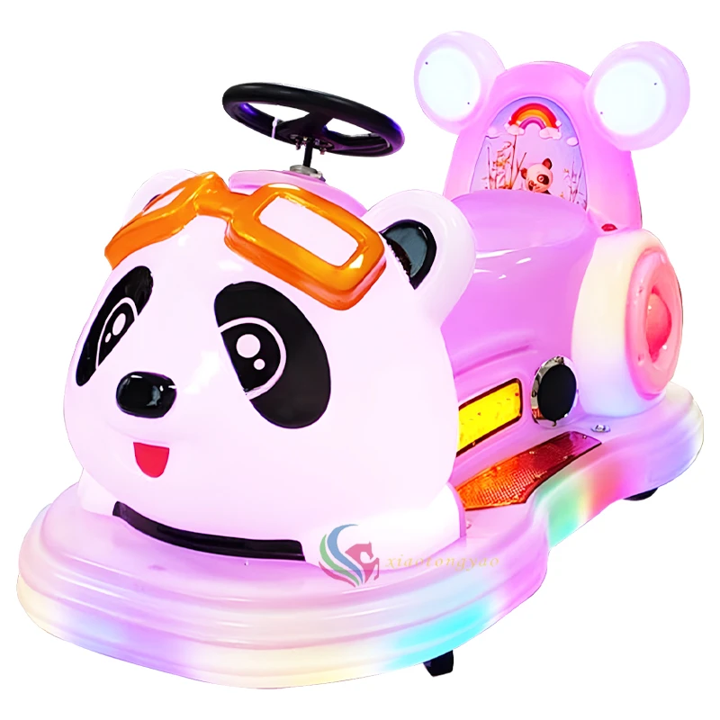 Panda Parent Child Bumper Car — additional view of the equipment
