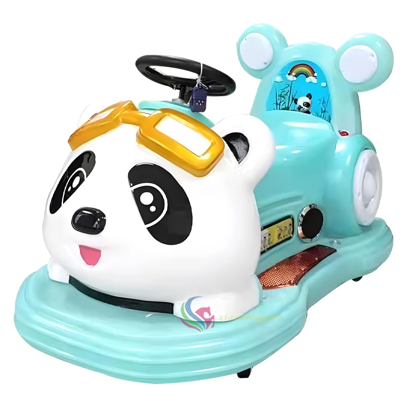 Panda Parent Child Bumper Car — additional view of the equipment