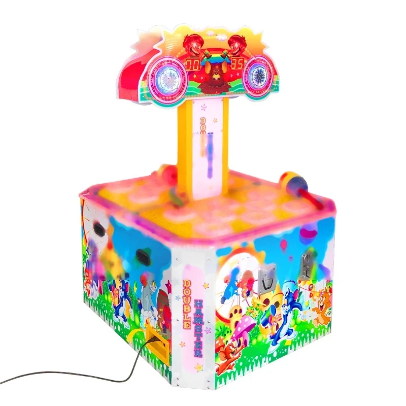 Double Player Groundhog Arcade Game — additional view of the equipment