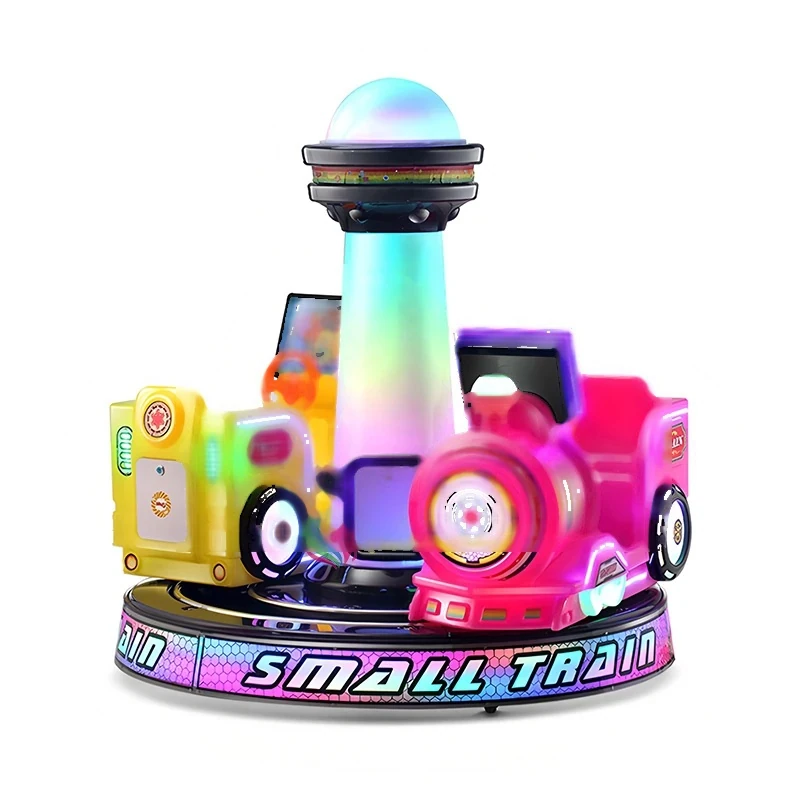 Dreamy Train Double Rotating Shake Car — overall equipment view