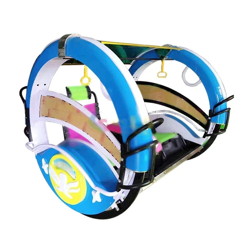 Electric 360 Degree Rolling Car For Sale Outdoor Carnival Rolling Car Ride — additional view of the equipment