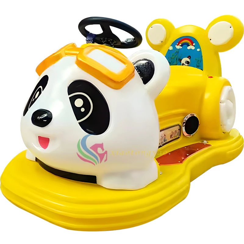 Electric motorcycle children's drift car battery bumper car for adults and children — overall equipment view