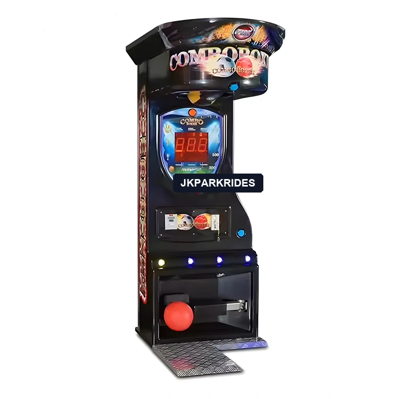 Coin Operated Boxing Kick Arcade Game — additional view of the equipment