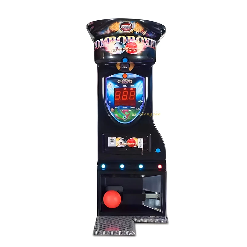 Coin Operated Boxing Kick Arcade Game — additional view of the equipment