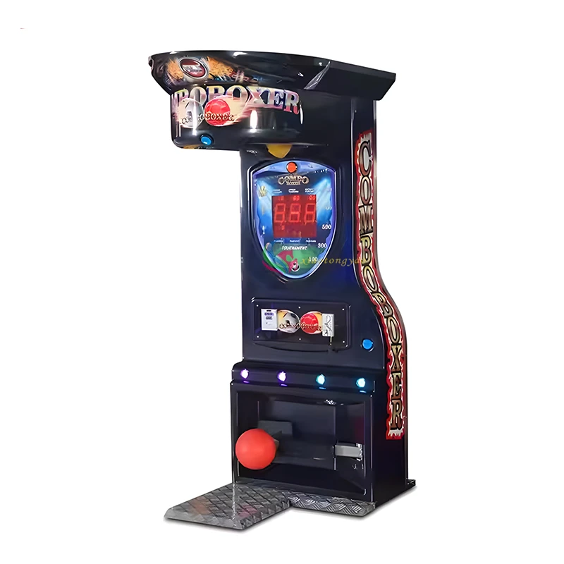Coin Operated Boxing Kick Arcade Game — overall equipment view