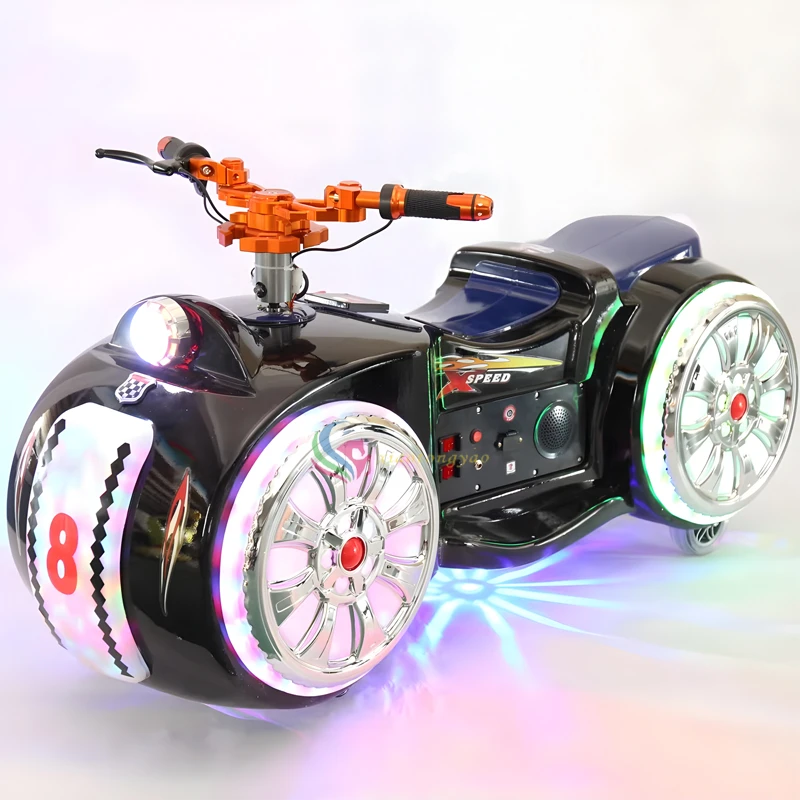 Parent-Child Electric Motorcycle — additional view of the equipment
