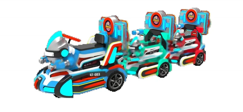 Factory Sale Amusement Park Popular Outdoor Trackless Train Electric Trains For Kids With Gun Games-1722995724134211 — additional view of the equipment