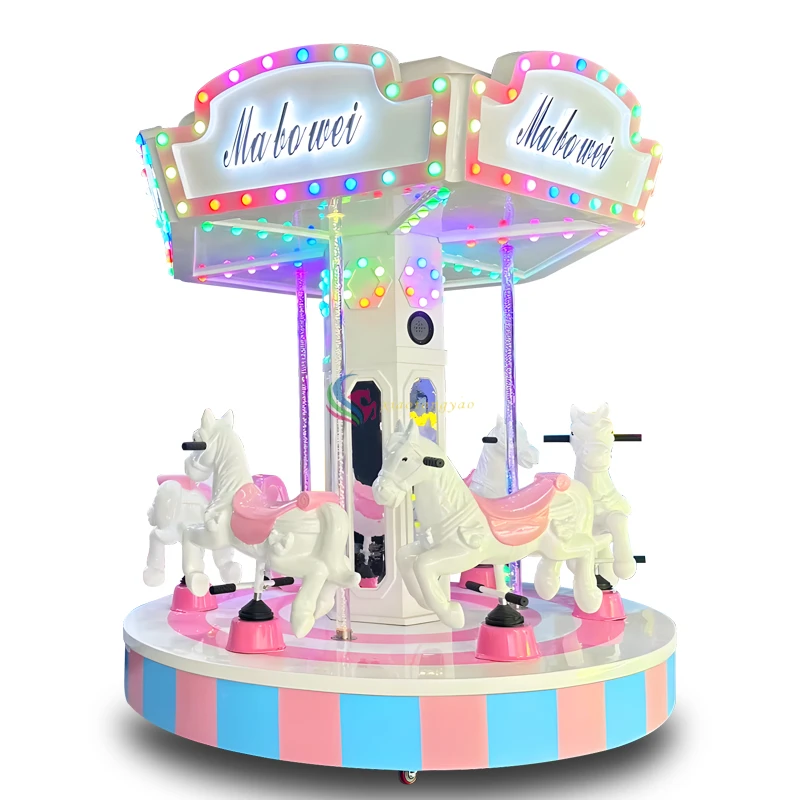 Six-Seat Electric Children’s Carousel — additional view of the equipment