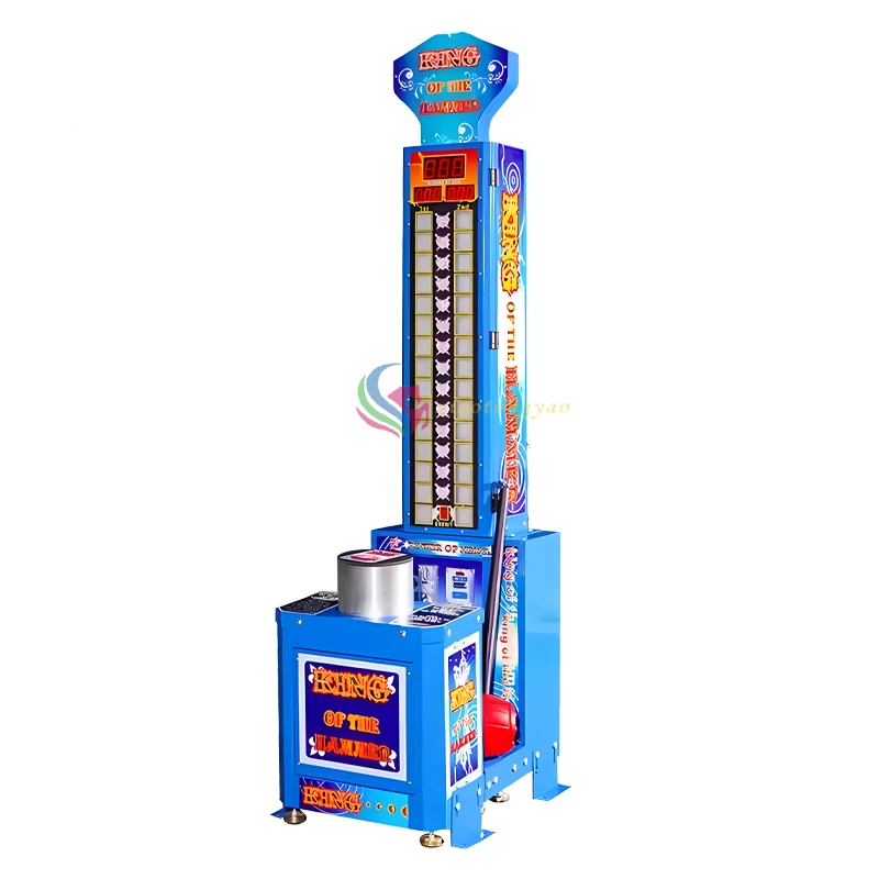 Ultimate Boxing Strength Test Arcade — overall equipment view