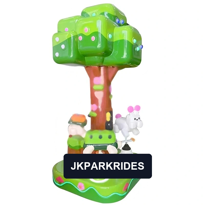 Fantasy Forest Three-Seat Horse Ride — overall equipment view