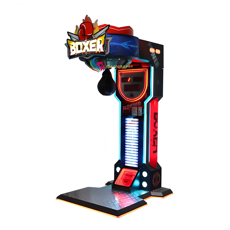 Boxer Punch Strength Arcade — additional view of the equipment