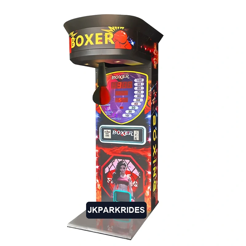 Boxing Arcade Game Machine — overall equipment view