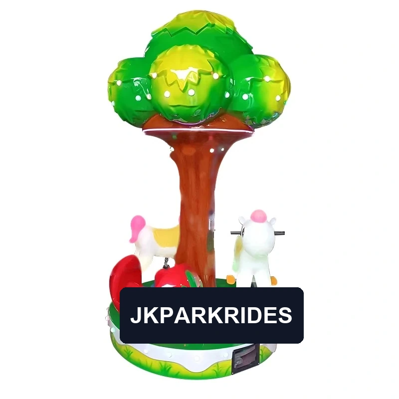 Forest Adventure Three-Seat Carousel Shake Car — additional view of the equipment