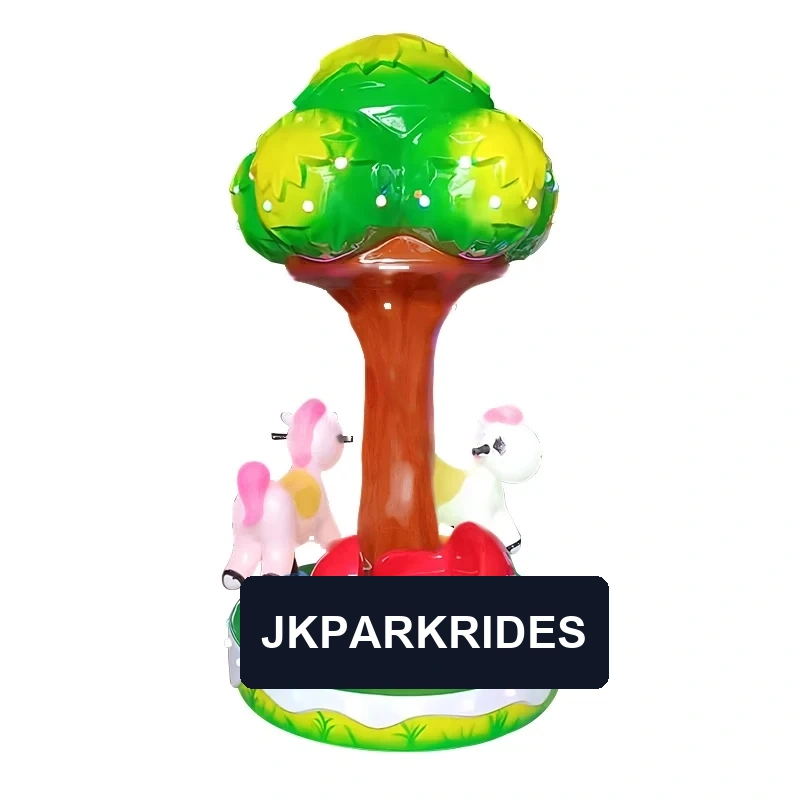 Forest Adventure Three-Seat Carousel Shake Car — additional view of the equipment