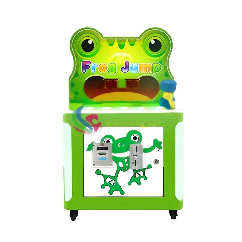 Frog Hammer Reaction Game — overall equipment view