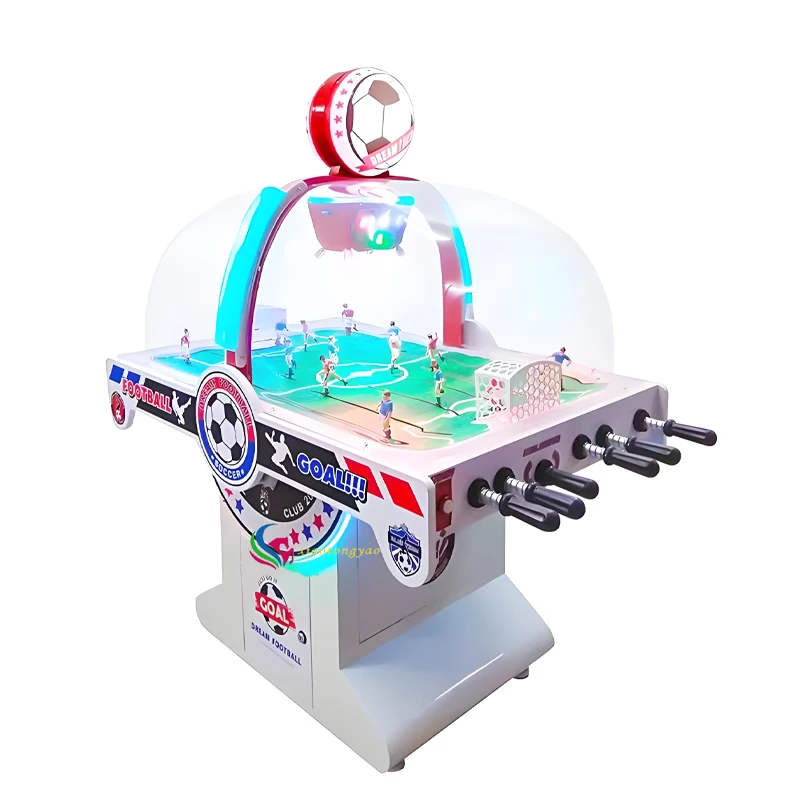 Coin Operated Football Table — additional view of the equipment