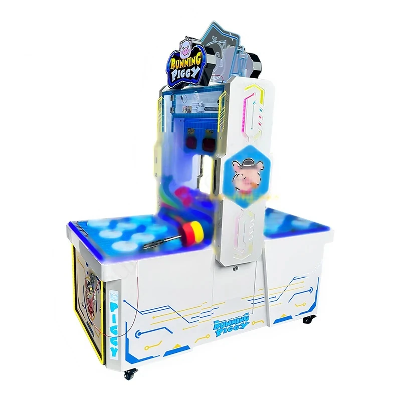 Two Player Groundhog Hammer Game — additional view of the equipment