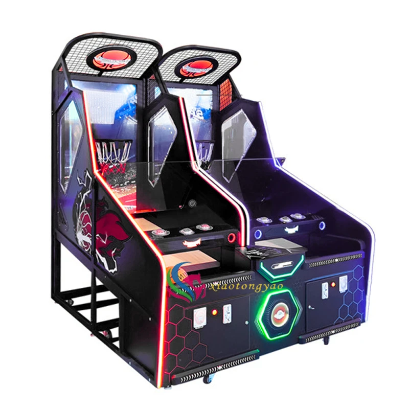 Street Basketball Arcade Game — additional view of the equipment