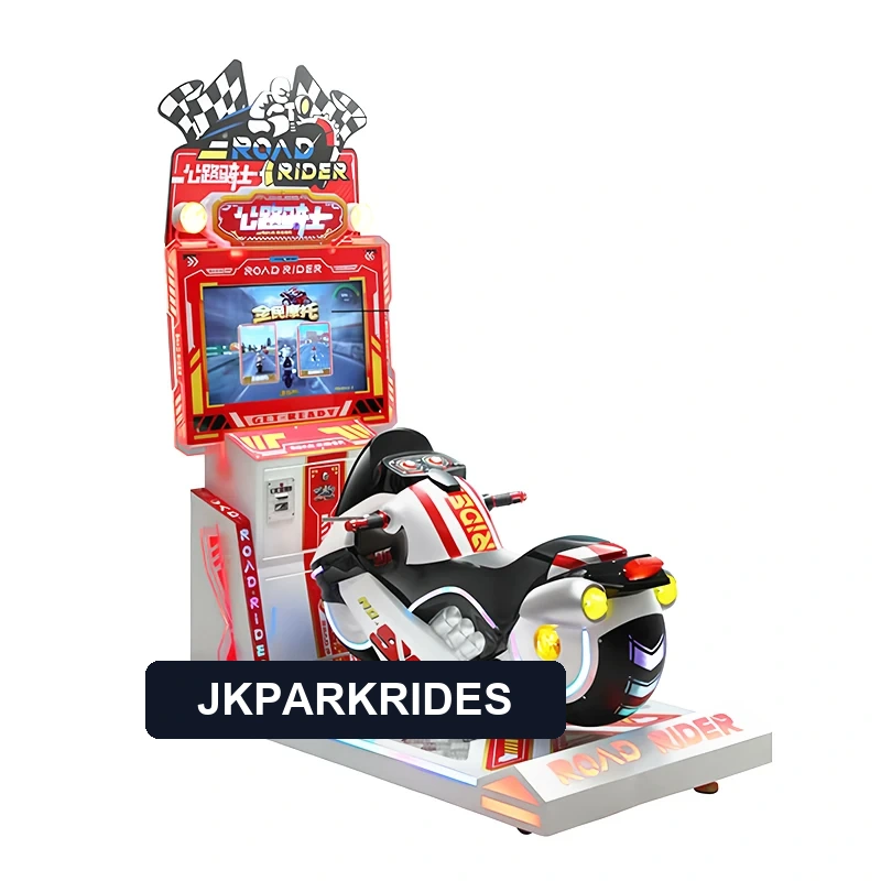 Kids Motorcycle Racing Game Machine — additional view of the equipment