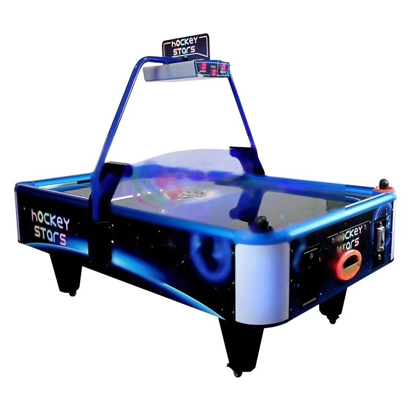 Coin-Operated Table Air Hockey — overall equipment view