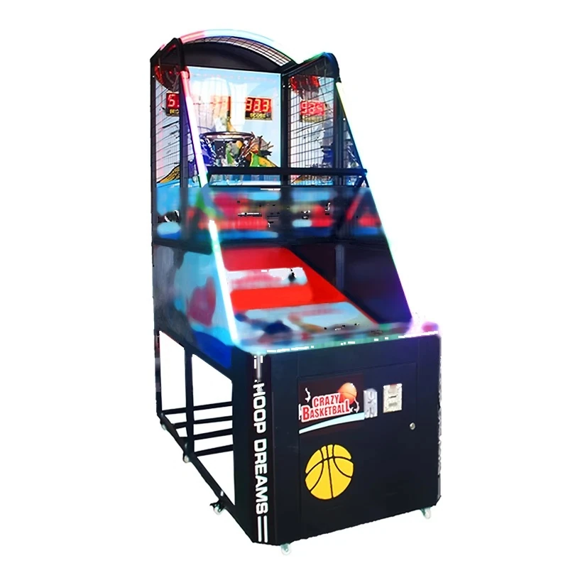 Coin Operated Basketball Arcade Game — additional view of the equipment
