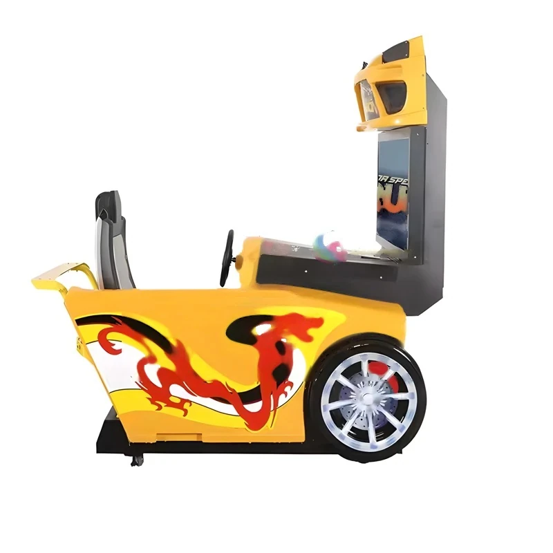 Indoor Arcade Racing Console — additional view of the equipment