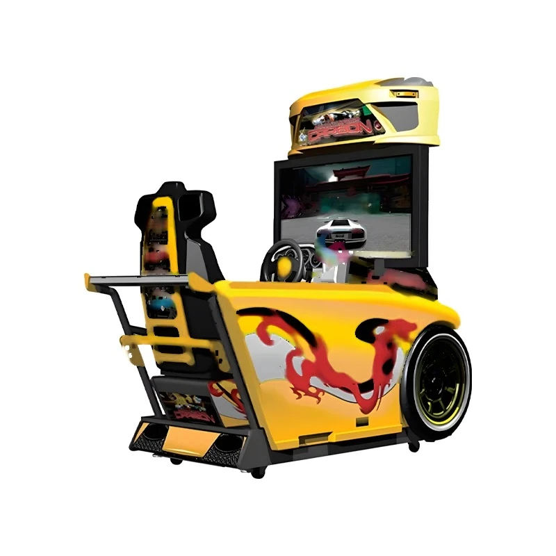 Indoor Arcade Racing Console — overall equipment view
