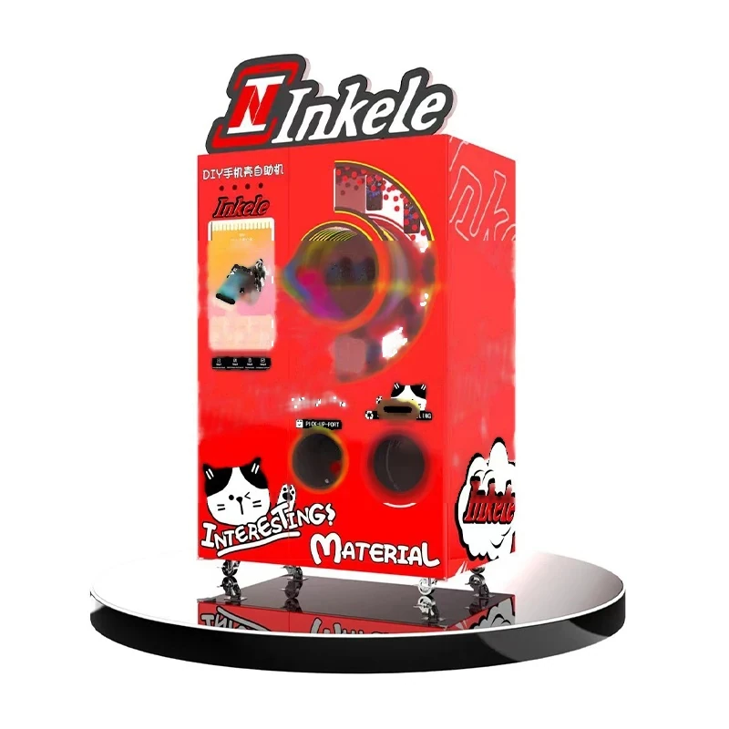 Phone Case Self Service Machine — overall equipment view