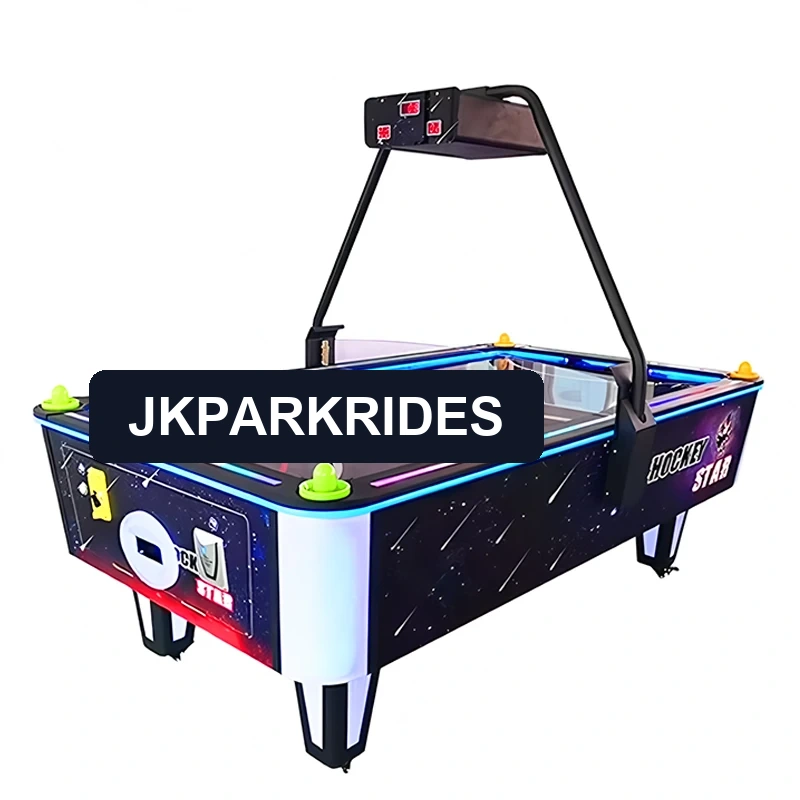 Hover Air Hockey Arcade Game — overall equipment view