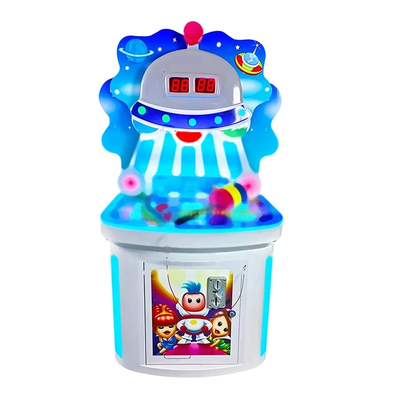 Interstellar UFO Groundhog Arcade Game — overall equipment view