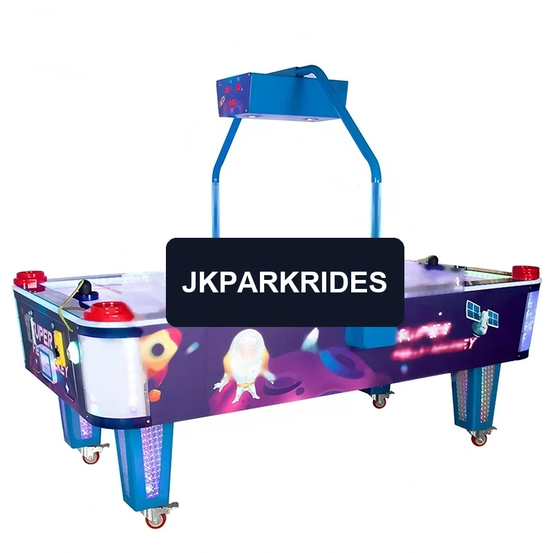 Interstellar Two-Player Air Hockey Table — additional view of the equipment