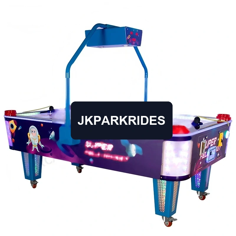 Interstellar Two-Player Air Hockey Table — additional view of the equipment