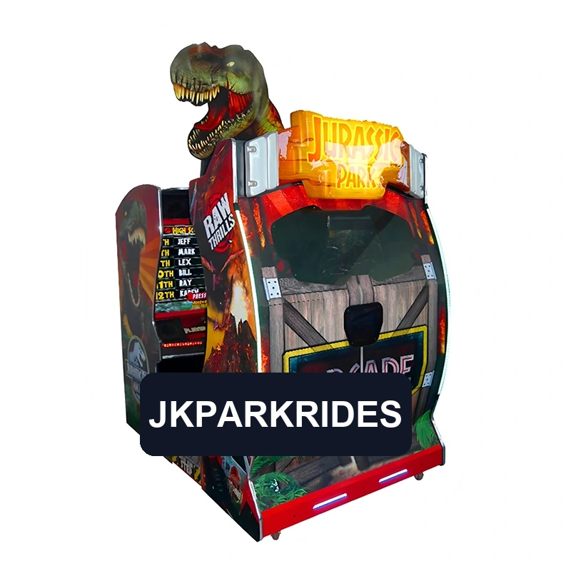 Jurassic Shooting Arcade Machine — additional view of the equipment