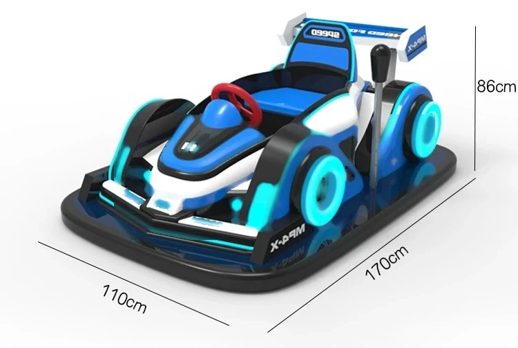 500W Coin Operated Bumper Car — additional view of the equipment