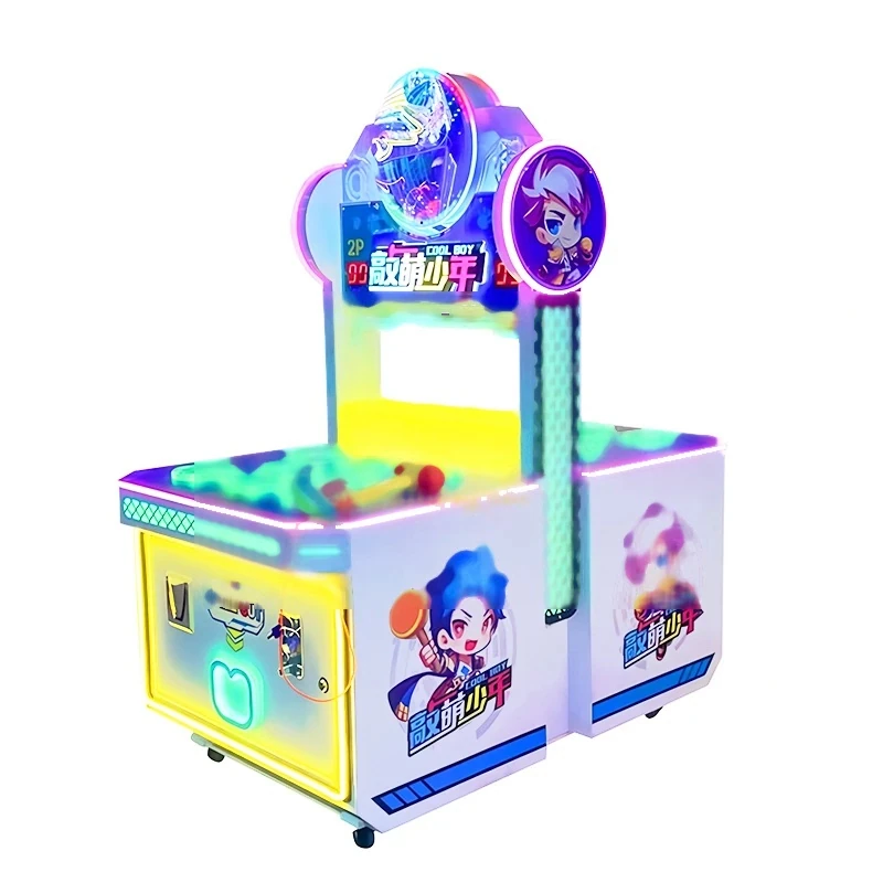 Two-Player Groundhog Reaction Game — additional view of the equipment