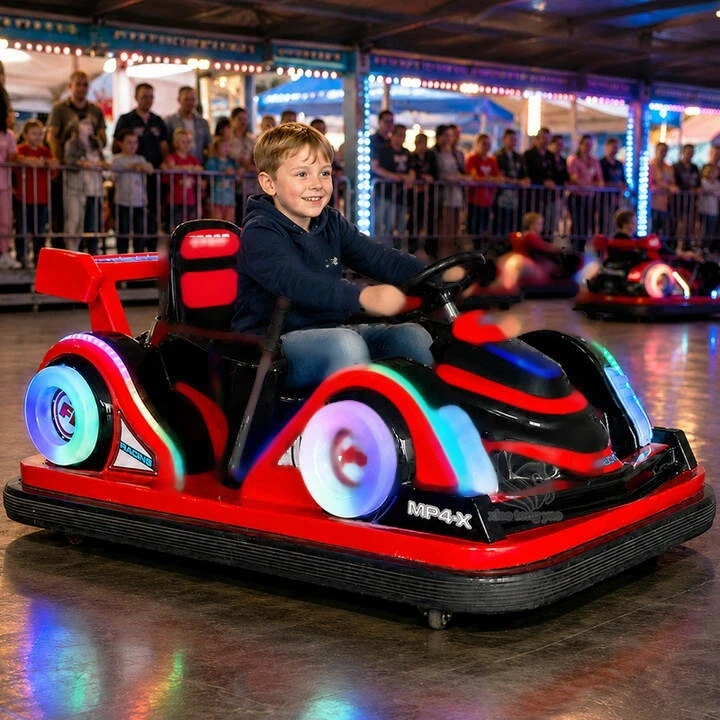 Battery Bumper Car — Parent & Child — overall equipment view