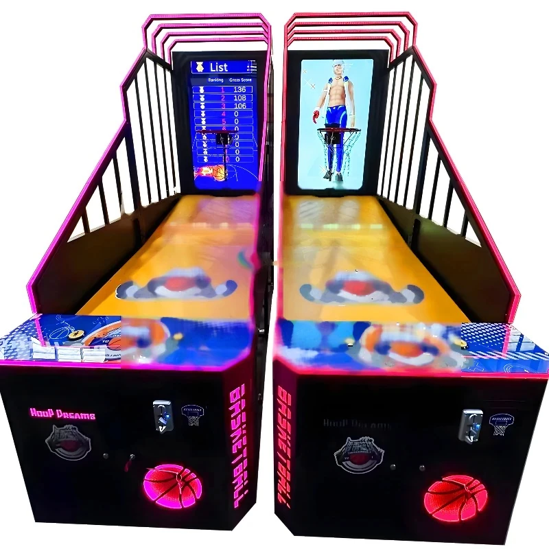 LCD Street Basketball Arcade — additional view of the equipment