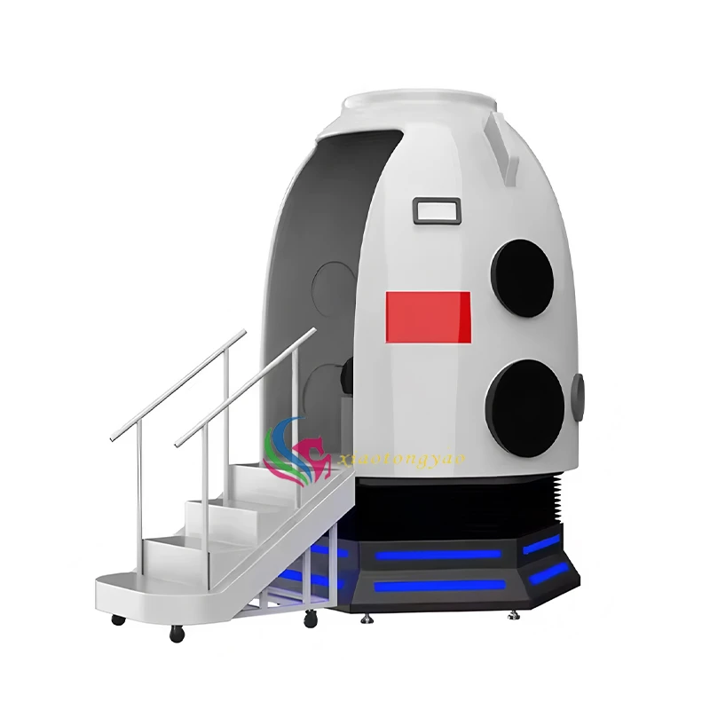 Dual Seat 9D VR Spacecraft Simulator — overall equipment view